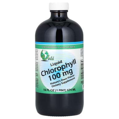 Хлорофилл World Organic Liquid, 474 мл, жидкая форма