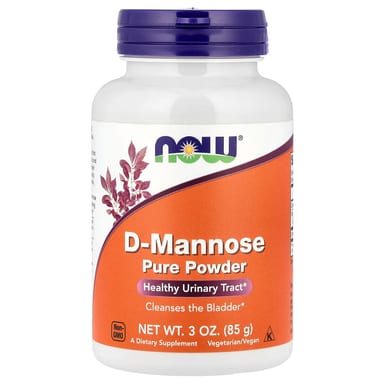 D-манноза NOW Foods D-Mannose Pure Powder, 85 г, порошок