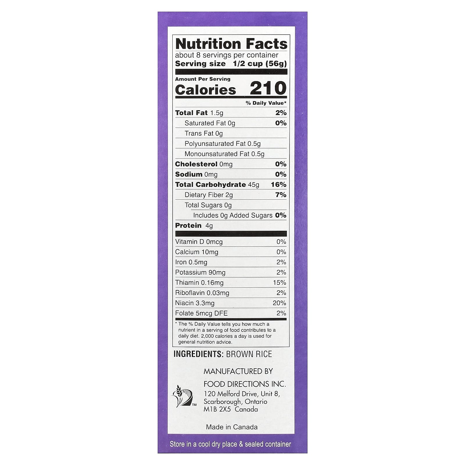 Паста Tinkyada Brown Rice, оттенок Shells, 454 г — фото 2