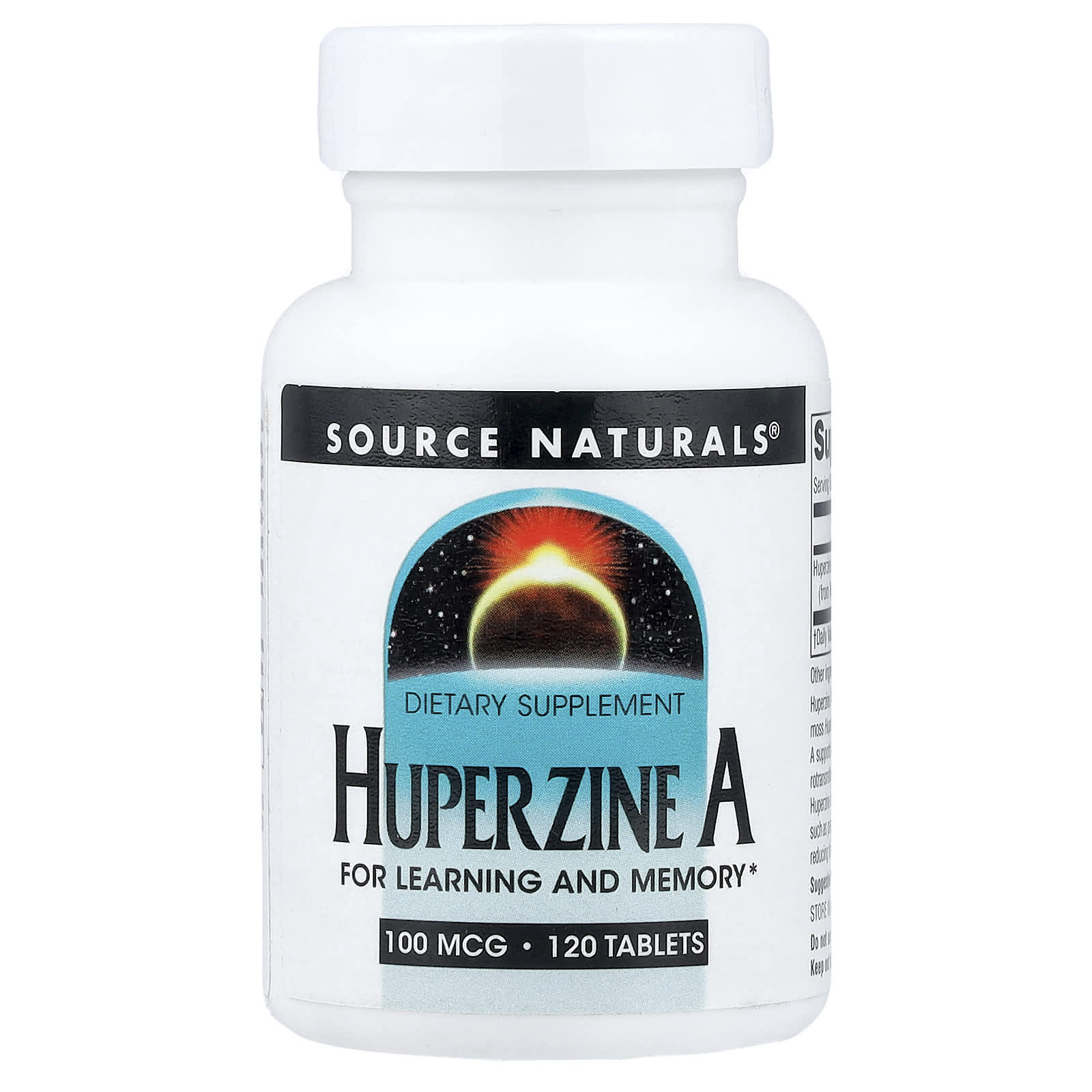Гуперзин A Source Naturals, 100 мкг, 120 таблеток