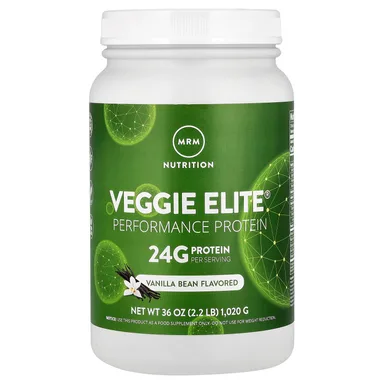 Фото товара: Протеин MRM Nutrition Veggie Elite® Performance Vanilla Bean, 020 г, 2.2 lb