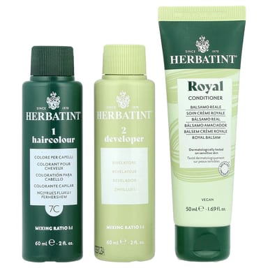Гель Herbatint Permanent Haircolor 7C Ash Blonde, 170 мл
