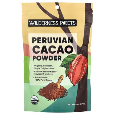 Какао-порошок Wilderness Poets Peruvian, 170 г