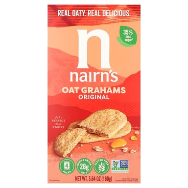 Овсяные крекеры Nairn's, 4 упаковки, 160 г