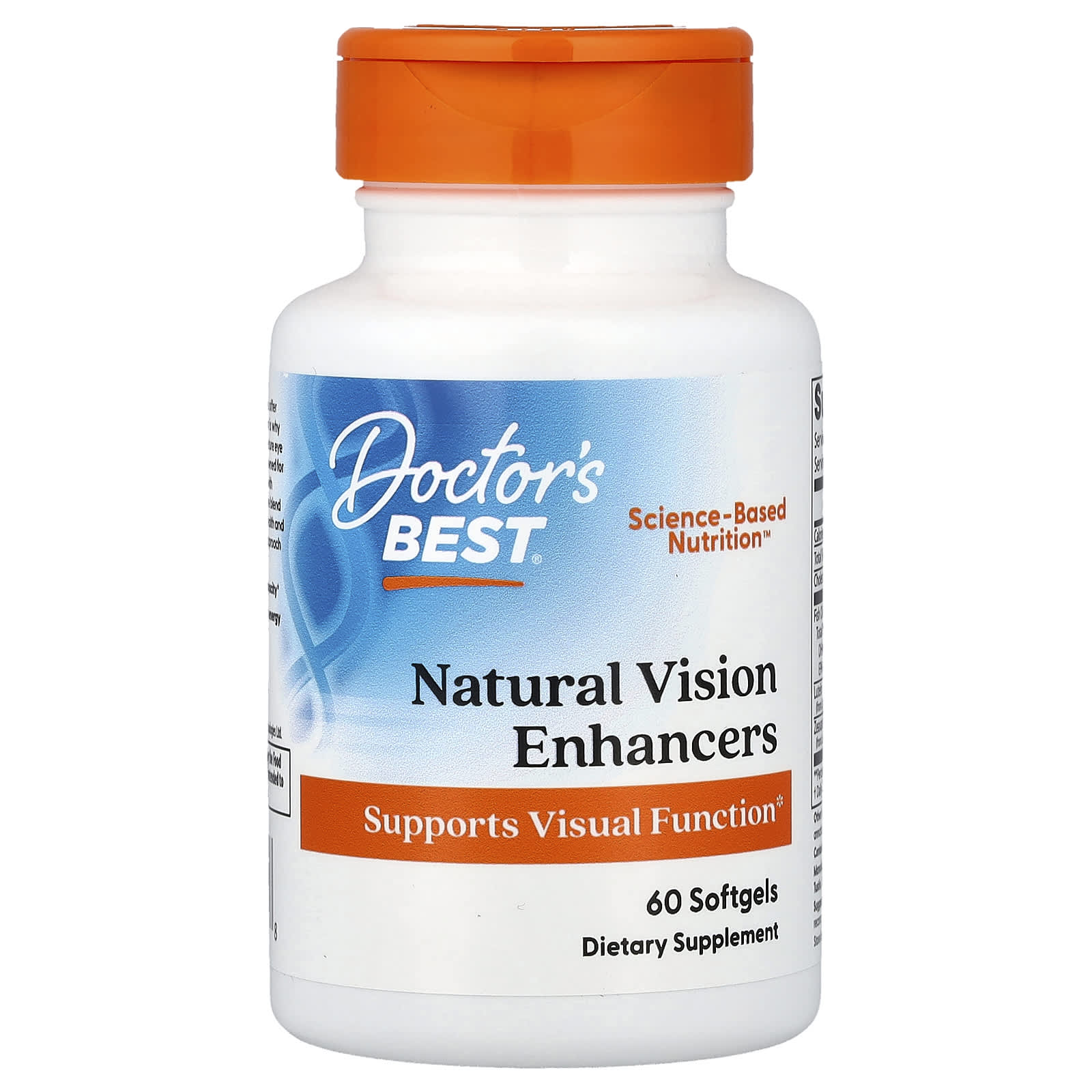Улучшение зрения Doctor's Best, 60 мягких капсул