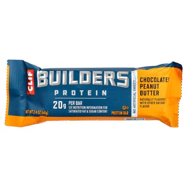 Арахисовая паста Clif Bar Builders® Protein Bar, вкус Chocolatey Peanut Butter, 68 г, 12 шт., батончик