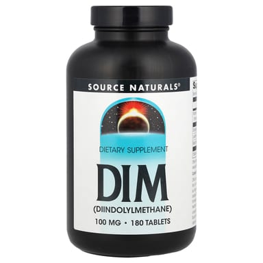 DIM Source Naturals, 100 мг, 180 таблеток