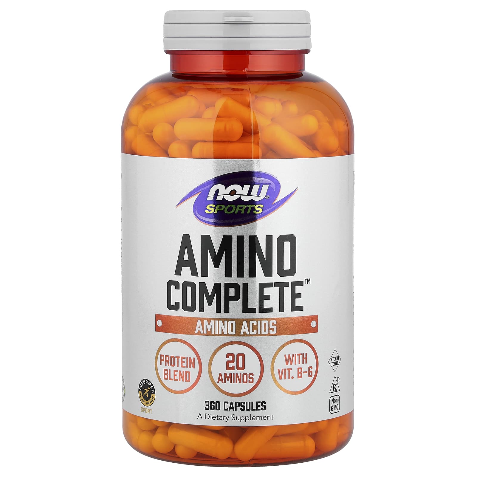 Аминокислотный комплекс NOW Foods Amino Complete™, 360 капсул