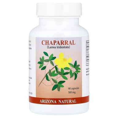 Чапарал Arizona Natural, 90 мягких капсул (500 мг на капсулу)