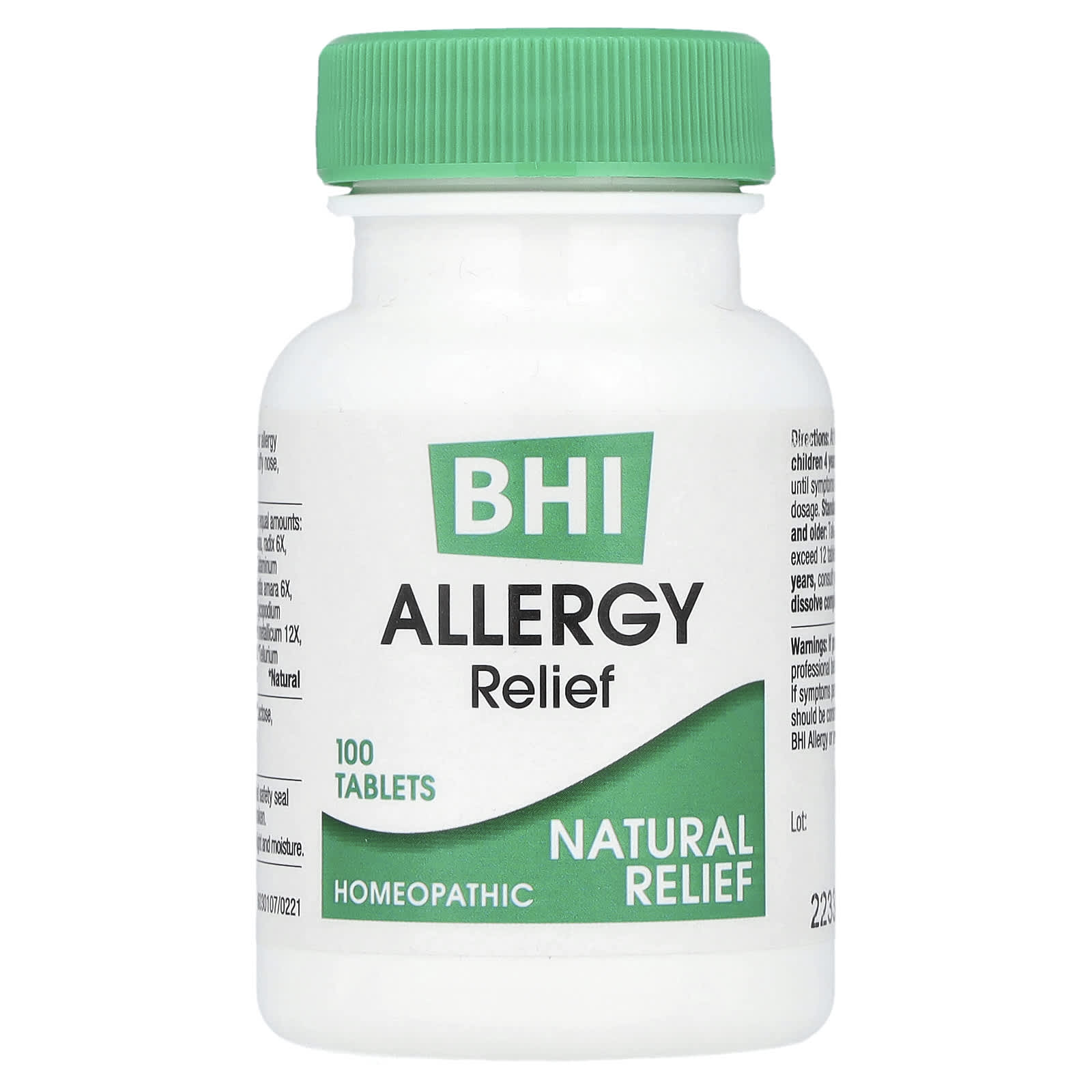 Комплекс MediNatura BHI Allergy Relief, 100 таблеток