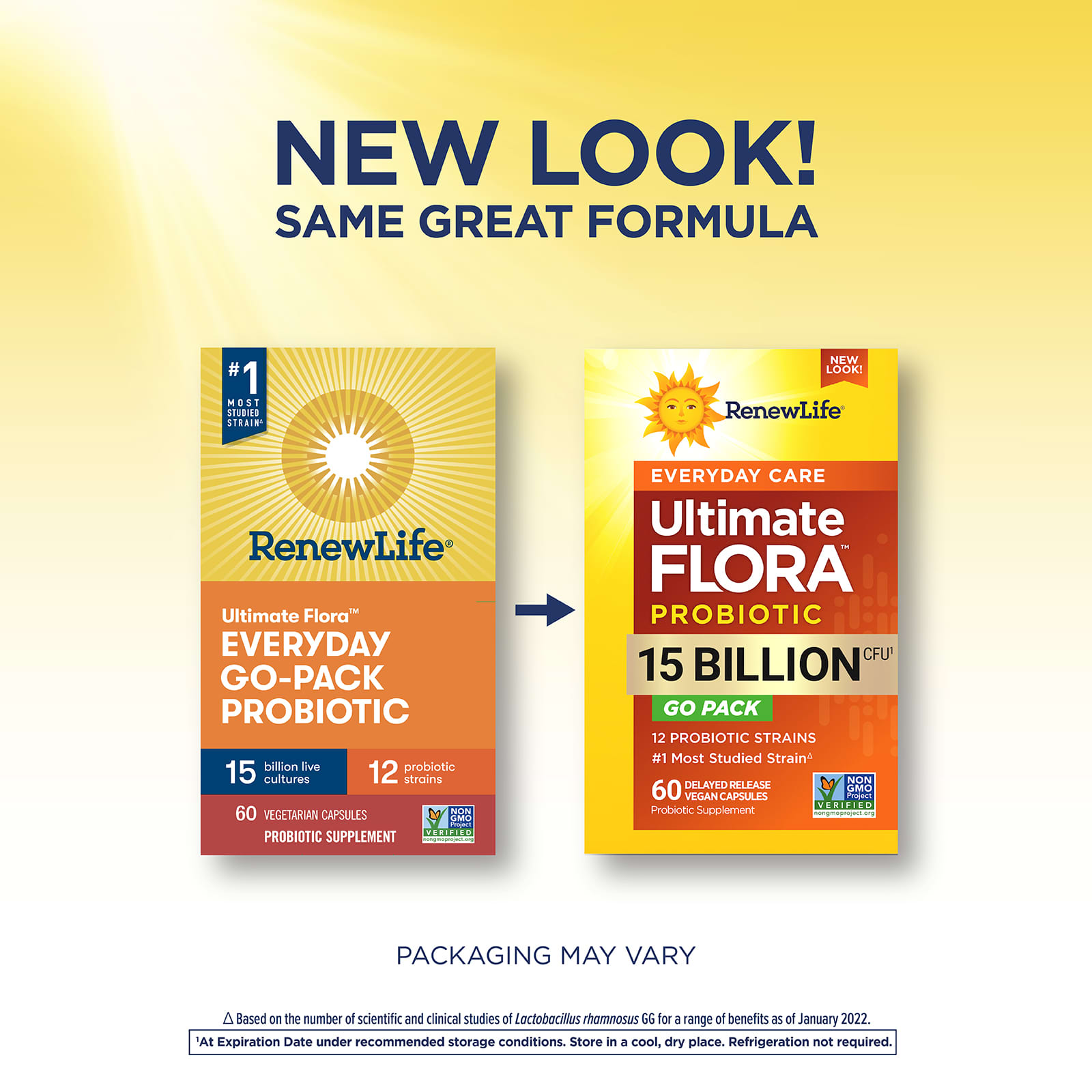 Пробиотик Renew Life Ultimate Flora™ Everyday Care 60 Delayed Release, оттенок 15 Billion CFU, капсулы — фото 3