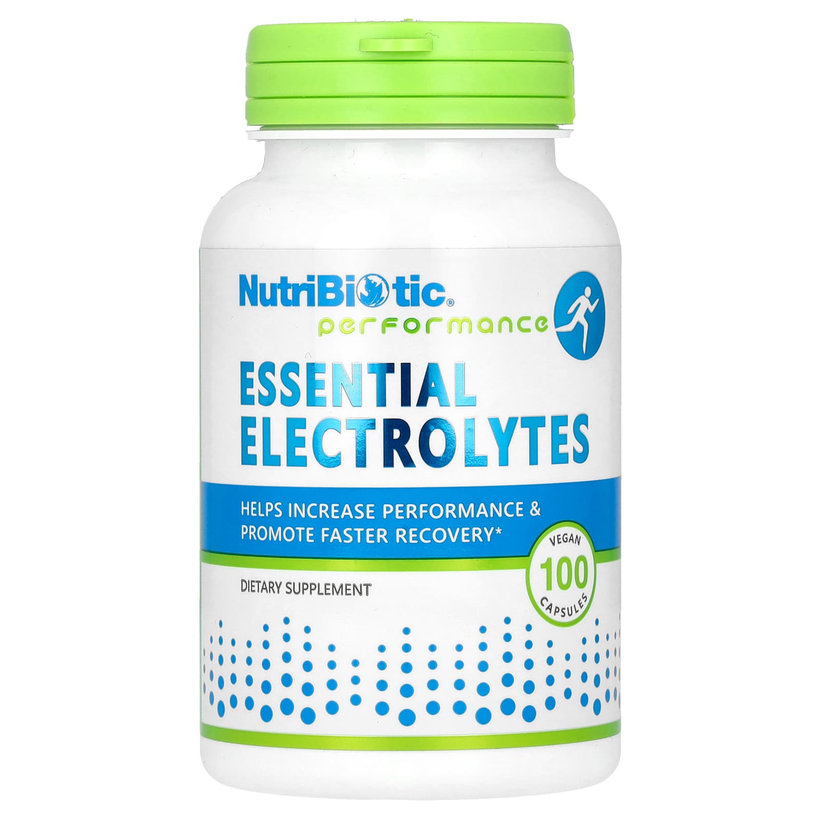 Электролиты NutriBiotic Performance Essential, 100 растительных капсул