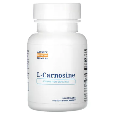 Фото товара: L-карнозин Advance Physician Formulas L-Carnosine, 500 мг, 30 капсул