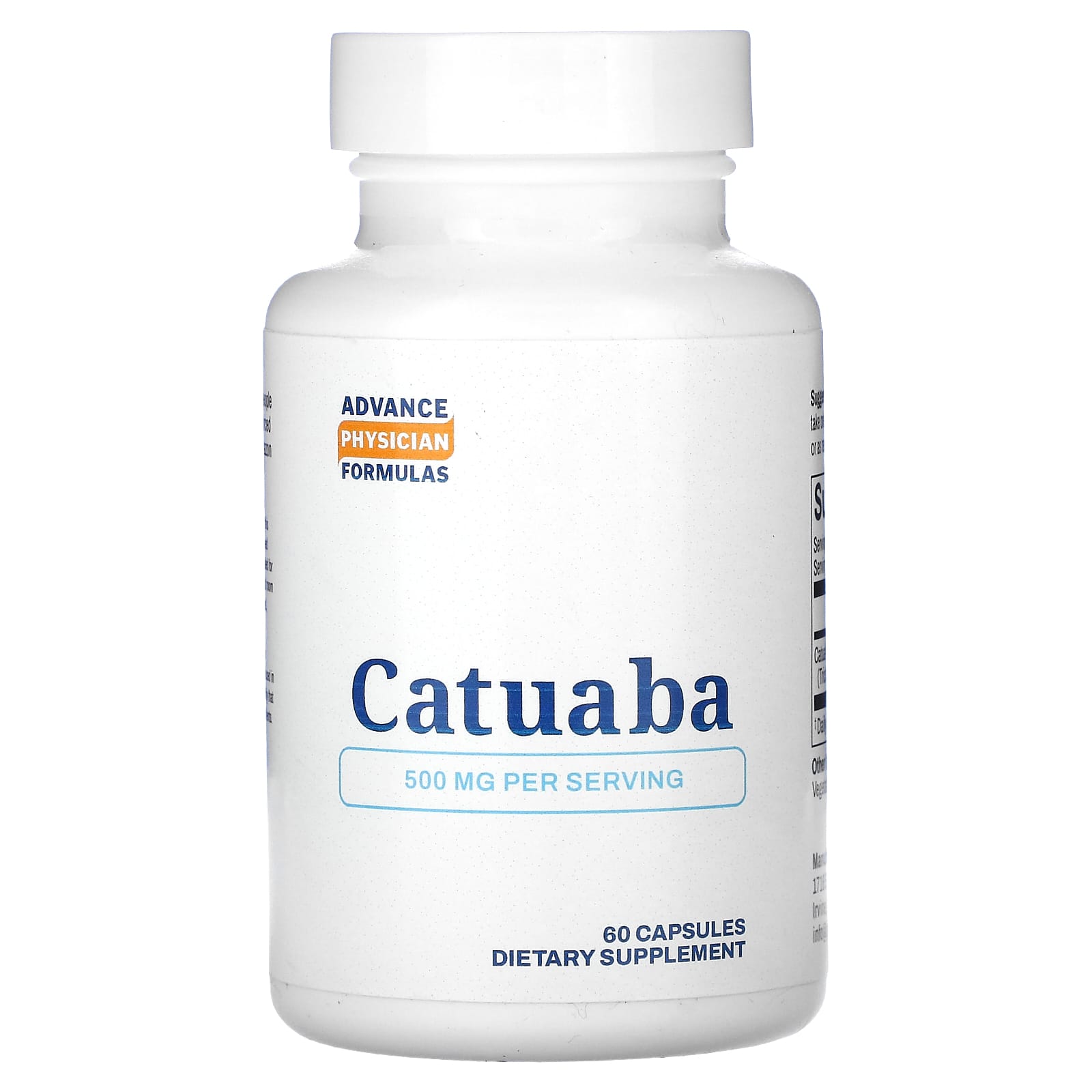 Катуаба Advance Physician Formulas, 500 мг, 60 капсул