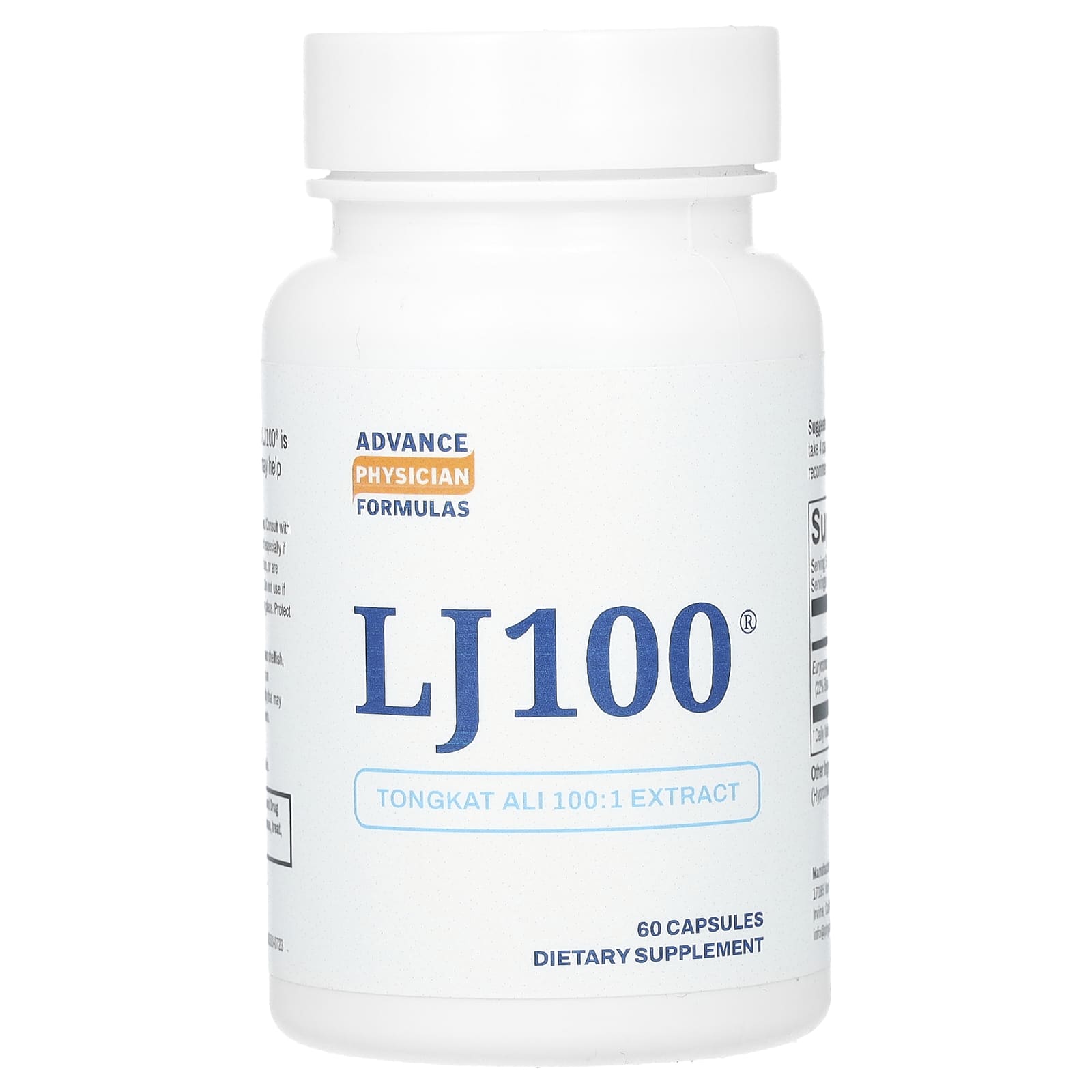 LJ 100® Advance Physician Formulas, 25 мг, 60 капсул