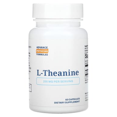L-теанин Advance Physician Formulas L-Theanine, 200 мг, 60 капсул