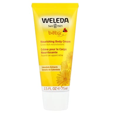 Детский крем для тела Weleda Baby Nourishing Calendula Extracts, 75 мл
