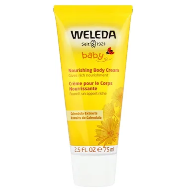 Фото товара: Детский крем для тела Weleda Baby Nourishing Calendula Extracts, 75 мл