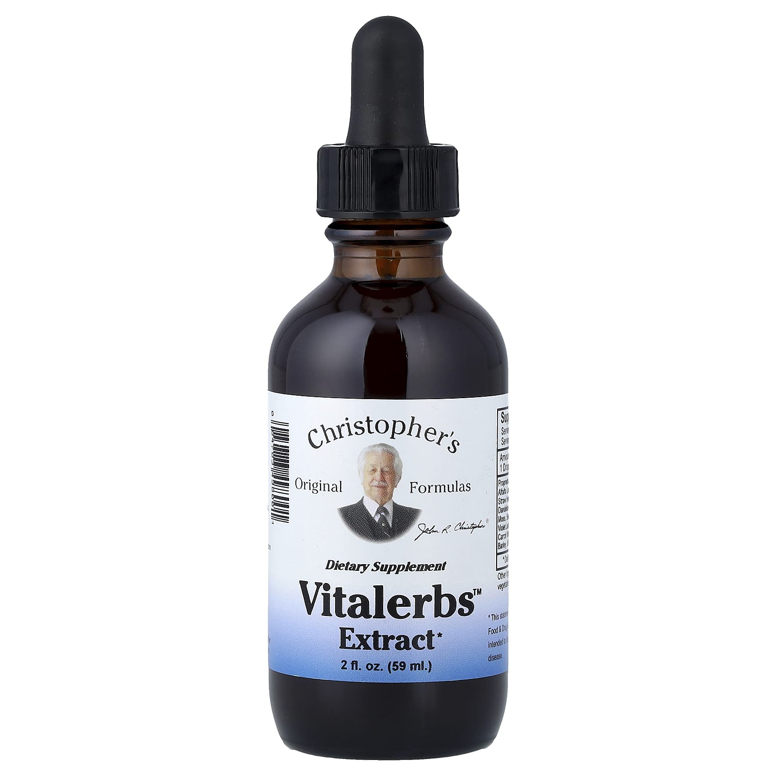 Экстракт Vitalerbs™ Christopher's Original Formulas, 2 fl oz (59 ml)