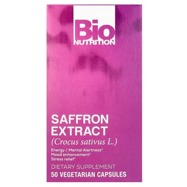 Шафран Bio Nutrition Extract, 88.5 мг, 50 растительных капсул