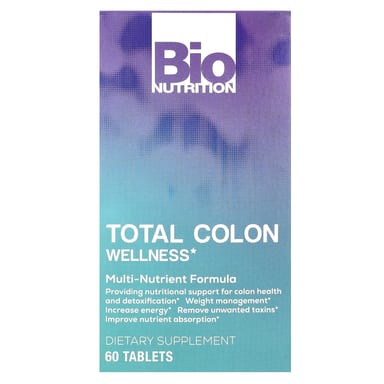 Здоровье кишечника Bio Nutrition, 60 таблеток