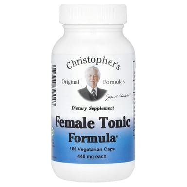 Комплекс Christopher's Original Formulas Female Tonic, оттенок 100 Vegetarian Caps, 440 мг