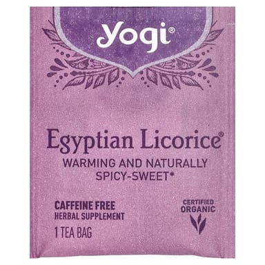 Чайные пакетики Yogi Tea Egyptian Licorice® 16, без кофеина, 36 г
