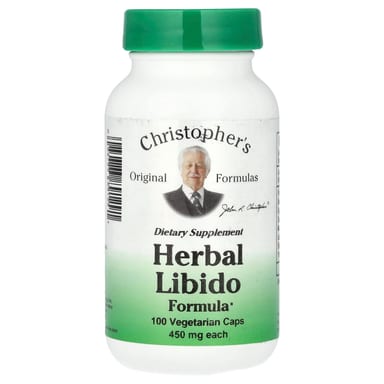 Комплекс Christopher's Original Formulas Herbal Libido, оттенок 100 Vegetarian Caps