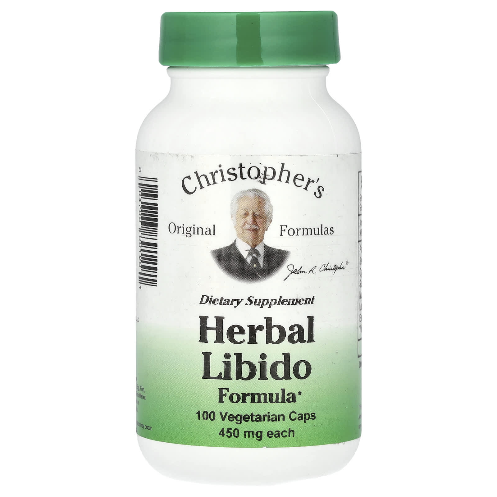 Комплекс Christopher's Original Formulas Herbal Libido, оттенок 100 Vegetarian Caps