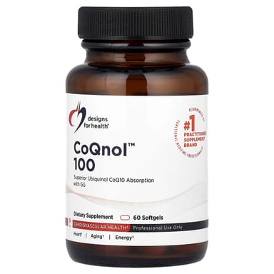 CoQ10 Designs For Health, 100 мг, 60 мягких капсул