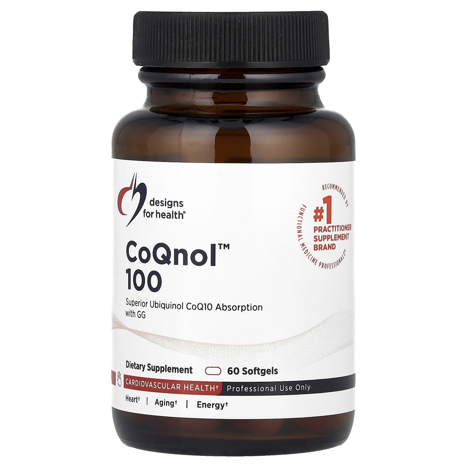 CoQ10 Designs For Health, 100 мг, 60 мягких капсул