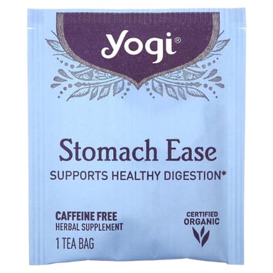 Чайные пакетики Yogi Tea Stomach Ease 16, без кофеина, 29 г