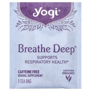 Чайные пакетики Yogi Tea Breathe Deep® 16, без кофеина, 32 г