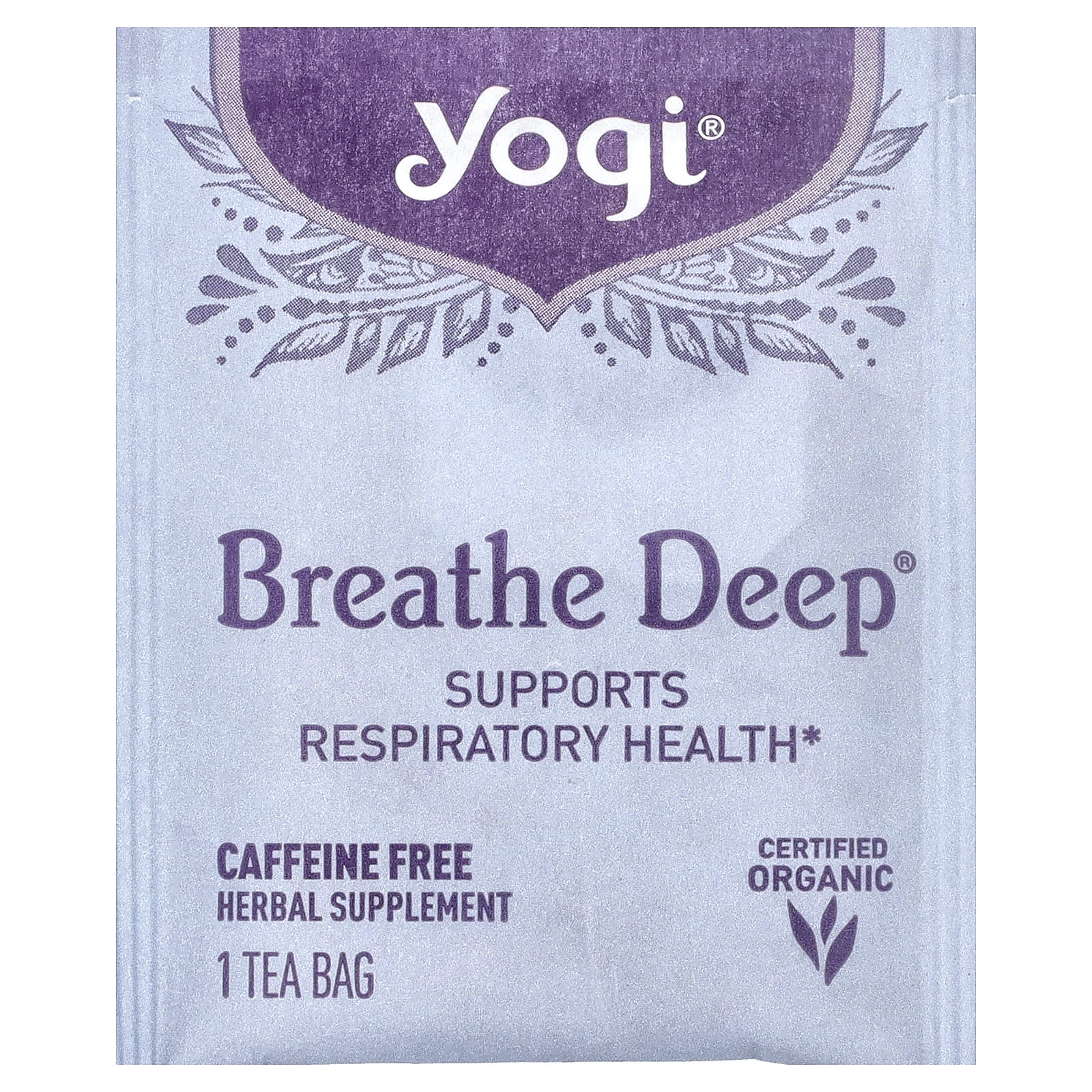 Чайные пакетики Yogi Tea Breathe Deep® 16, без кофеина, 32 г