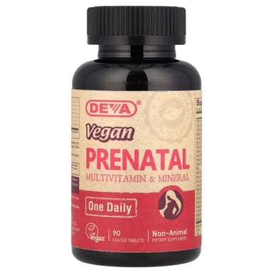 Мультивитаминно-минеральный комплекс Deva Vegan Prenatal One Daily 90 Coated Tablets, таблетки