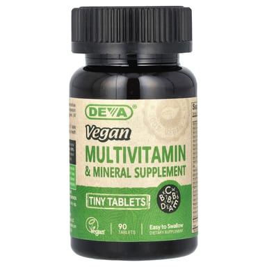 Мультивитаминно-минеральный комплекс Deva Vegan Supplement 90 Tiny Tablets, таблетки