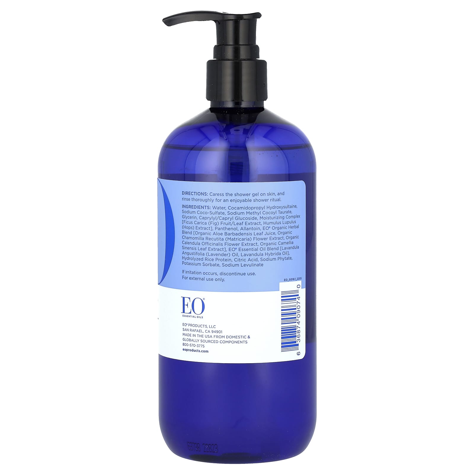 Гель для душа EO Products Calming French Lavender, 473 мл — фото 2