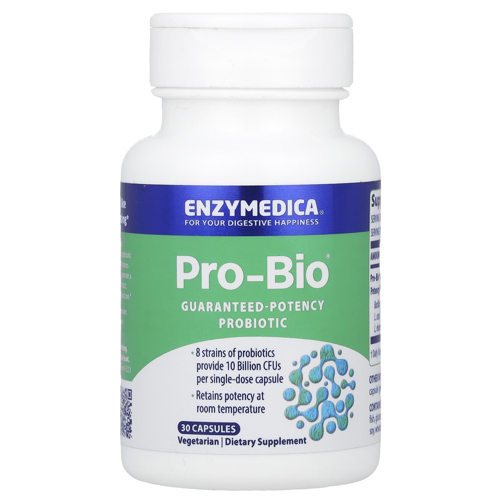 Пробиотик Pro-Bio Enzymedica®, 30 капсул