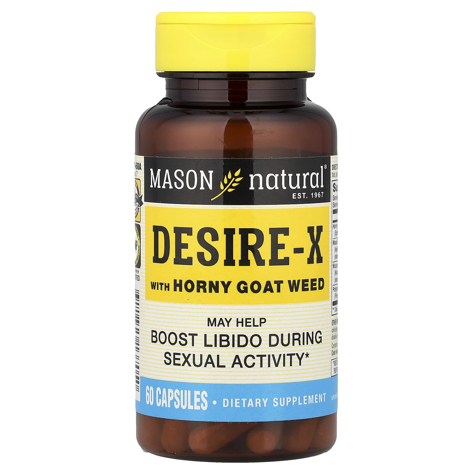 Горянка Mason Natural Desire-X, 60 капсул