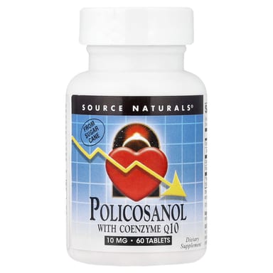 Коэнзим Q10 Source Naturals Policosanol, 60 таблеток