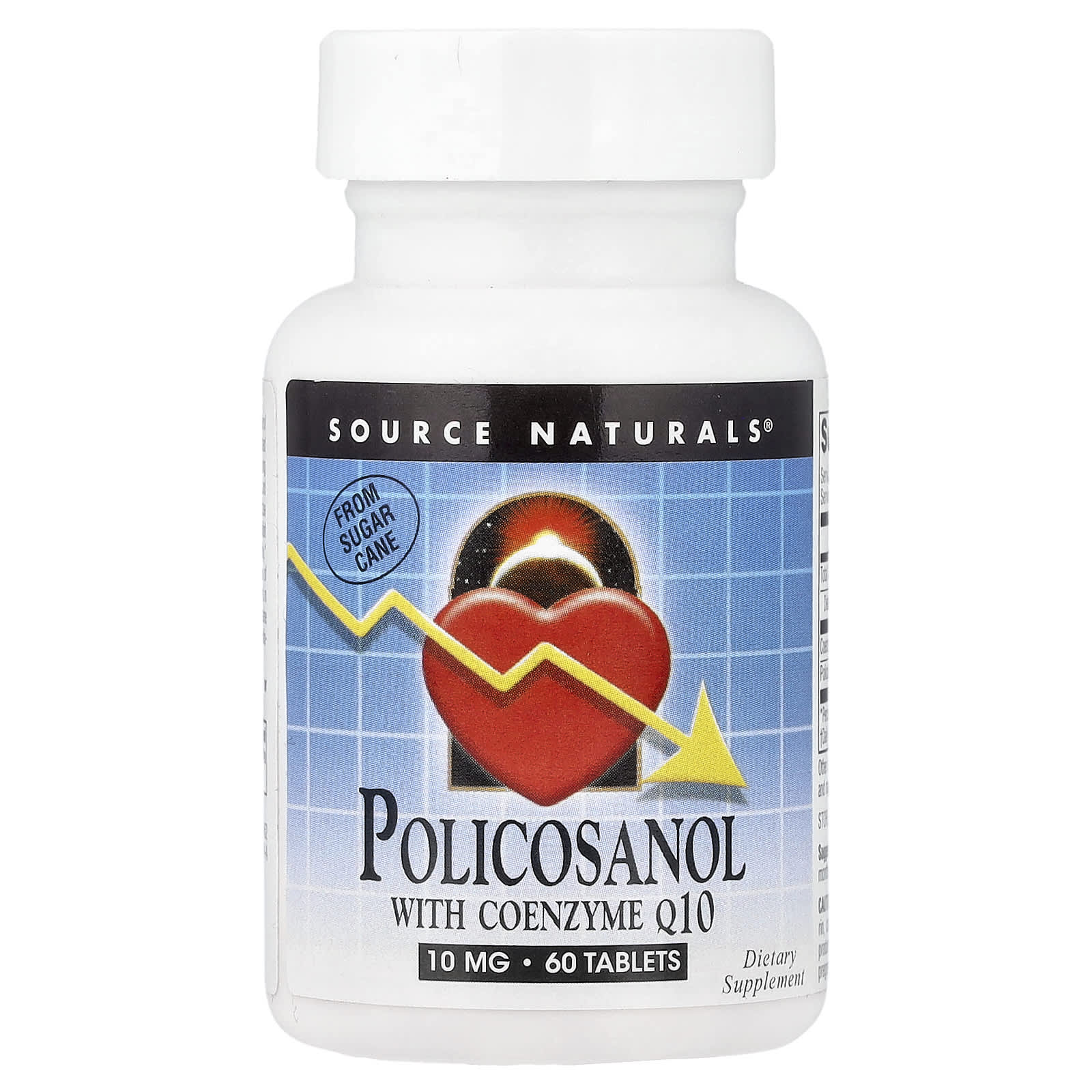 Коэнзим Q10 Source Naturals Policosanol, 60 таблеток