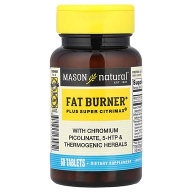 Жиросжигатель Mason Natural Plus Super Citrimax®, 60 таблеток