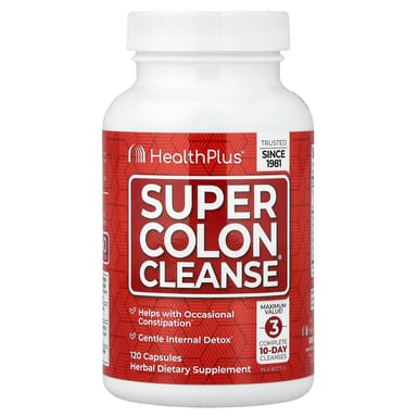 Комплекс Super Colon Cleanse Health Plus®, 120 капсул