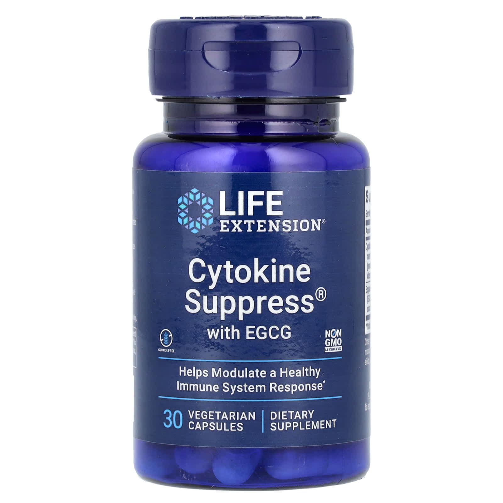 EGCG Life Extension Cytokine Suppress®, 30 растительных капсул — фото 2