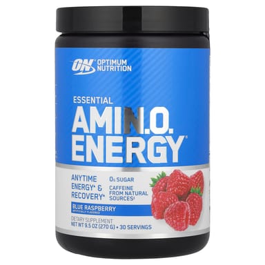 Энергетик Optimum Nutrition, 270 г (9.5 oz) вкус Голубая малина
