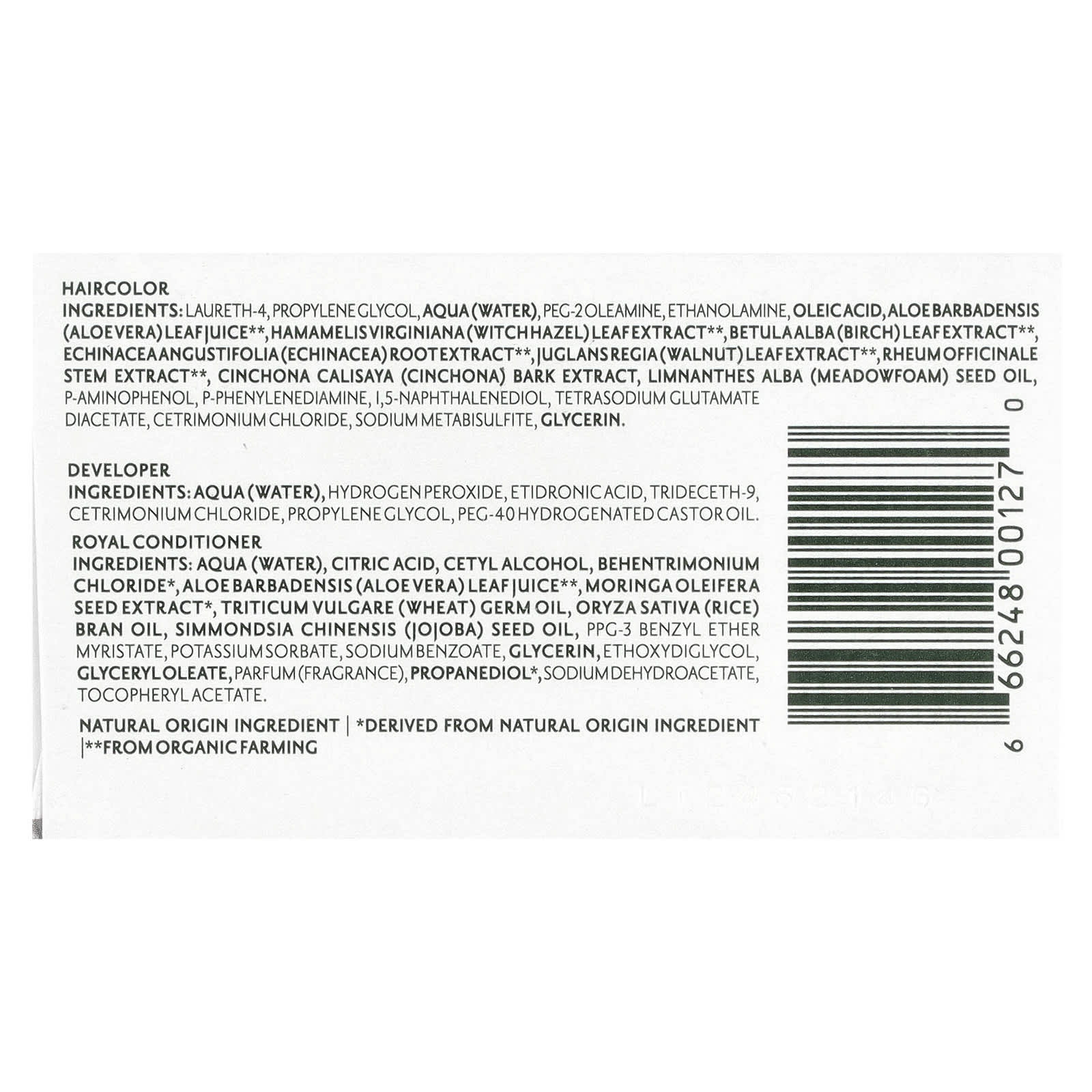 Гель Herbatint Permanent Haircolor 10C Platinum Ash Blonde, 170 мл — фото 2