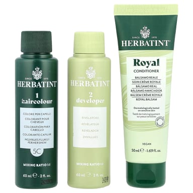 Гель Herbatint Permanent Haircolor 5C Light Ash Chestnut, 170 мл