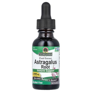 Астрагал Nature's Answer Fluid Extract, 2000 мг, 30 мл