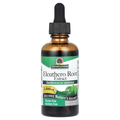 Элеутерококк Nature's Answer Root Extract, 160 мг, 60 мл