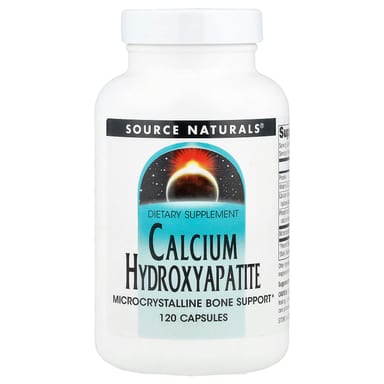 Кальций Source Naturals Hydroxyapatite, 120 капсул